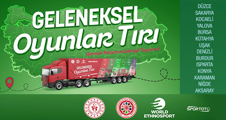 Geleneksel Oyunlar 5. Tırı Yeniden Yola Çıkıyor