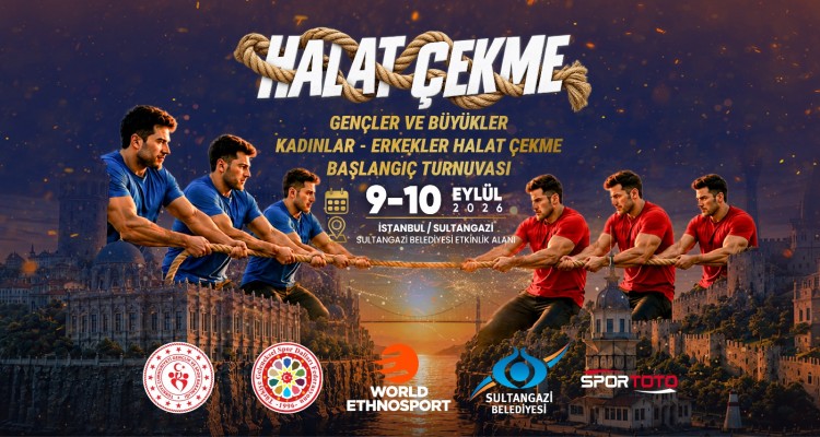 Gençler ve Büyükler Kadınlar-Erkekler Halat Çekme Başlangıç Turnuvası İstanbul’da Düzenleniyor
