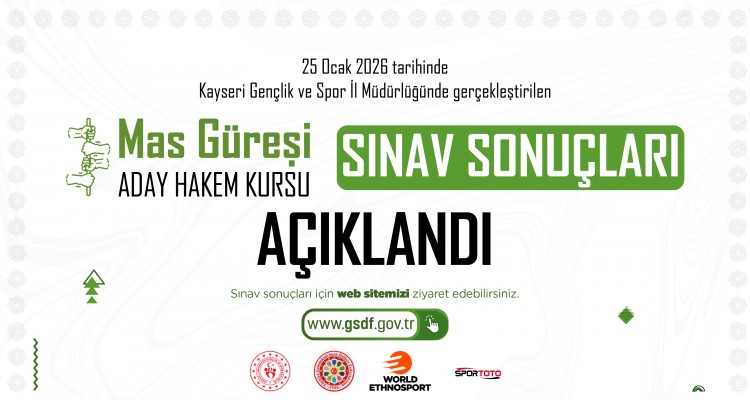 Mas Güreşi Aday Hakem Kursu Sınav Sonuçları