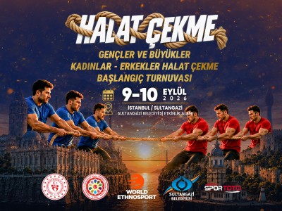 Gençler ve Büyükler Kadınlar-Erkekler Halat Çekme Başlangıç Turnuvası İstanbul’da Düzenleniyor