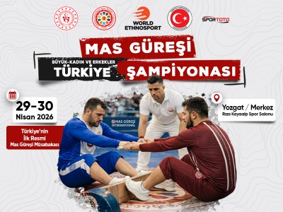 Mas Güreşi Branşının İlk Türkiye Şampiyonası 2026