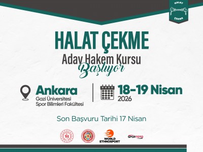 Halat Çekme Aday Hakem Kursu Nisan 2026